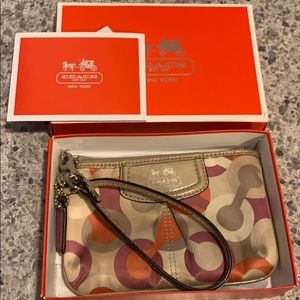 Coach wristlet